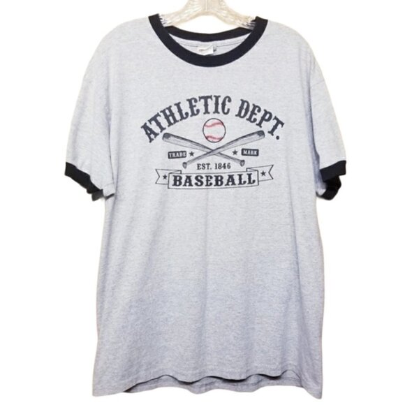 American Outdoors | Athletic Dept. Baseball Shirt (Size Large) - Picture 1 of 8